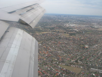 Landing Melbourne december 2007