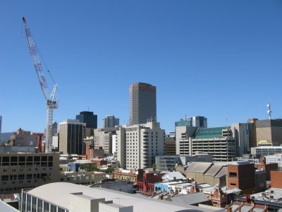 Adelaide hotel room view