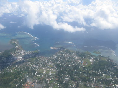 Samoa over Apia
