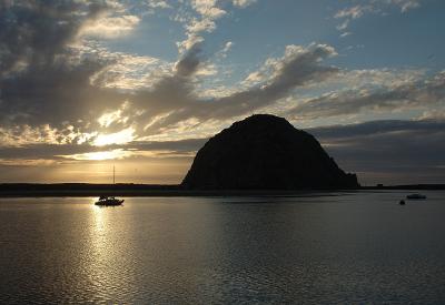 Sunset at Morro Bay