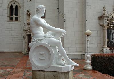 Sculpture in Hearst Castle 3