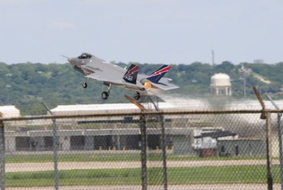 F-35 AF-1 Burner Takeoff