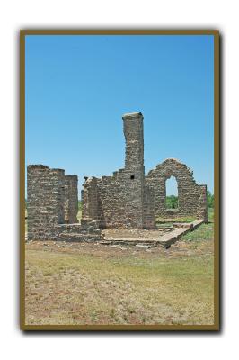 Administration Building Ruins, Fort Griffen TX