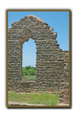 Administration Building Ruins, Fort Griffen TX
