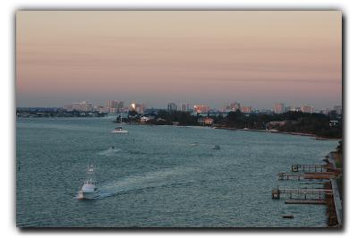 Boats on Big Sarasota Pass, 12/22/05