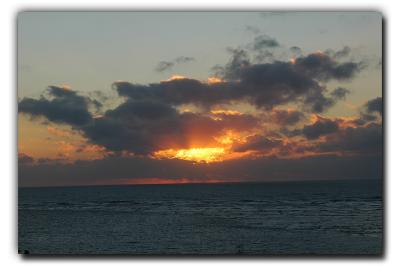 Gulf Sunset, 12/26/05, From Siesta Tower