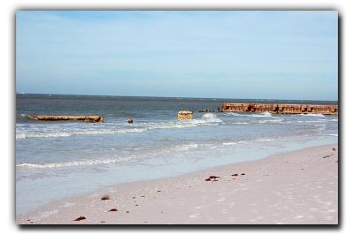 Old Pier, 12/28/05, Siesta Beach