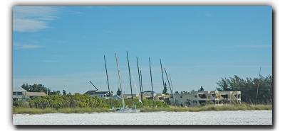 Beached Sailboats, 12/28/05, Siesta Beach