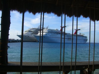 The Triumph and Ecstasy from a Cozumel bar