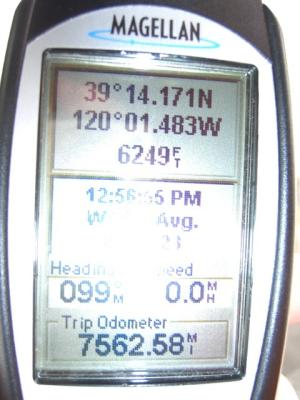 The King's Beach Cache Coordinates