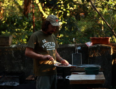 Marlon, the bbq man