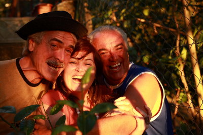 daddy mark, adriana and uncle rickpaul