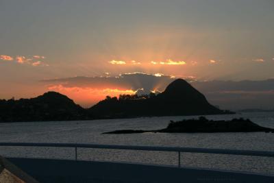 fluminense sunset