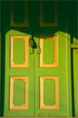Green door, Fathepur, India