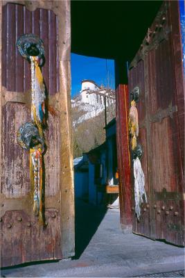 Potala Gate, Lhasa,Tibet