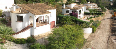 from elevated level