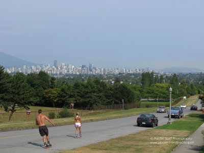 Rollerblading in Vancouver