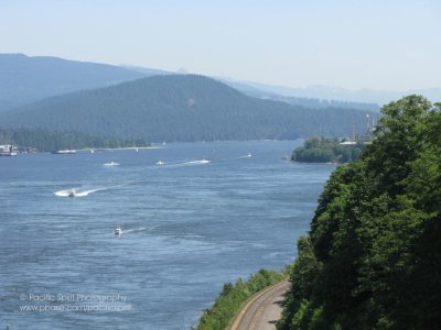 Burrard Inlet east of the Second Narrows Bridge