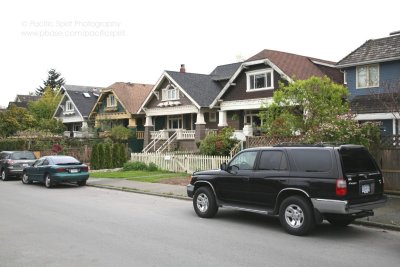 Craftsman bungalows in Kitsilano (1910s-early 1920s)