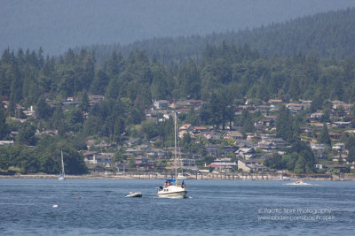 Boating in Burrard Inlet