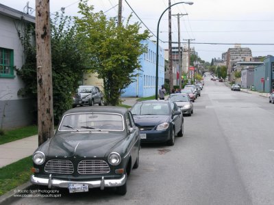 Pine Street at West 1st Avenue, Vancouver