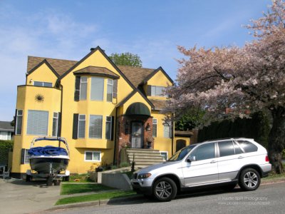 Burnaby Heights in April