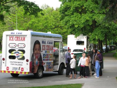 We all want to drive the ice-cream truck!