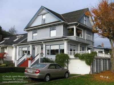A beautifully restored old house, New Westminster