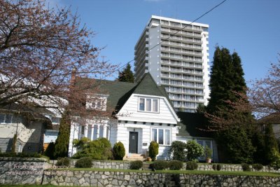 1920s next to 1970s, Burnaby Heights