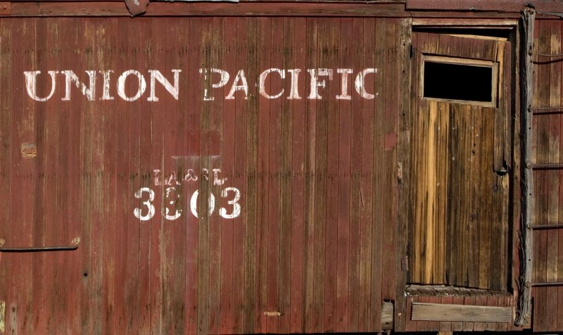  Derelict  RR car  Rhyolite., CA