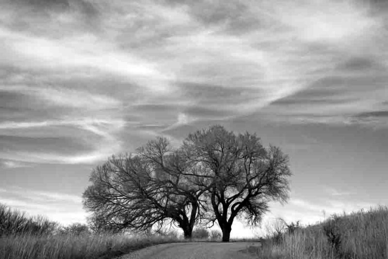 Country road,   Burbank, OK