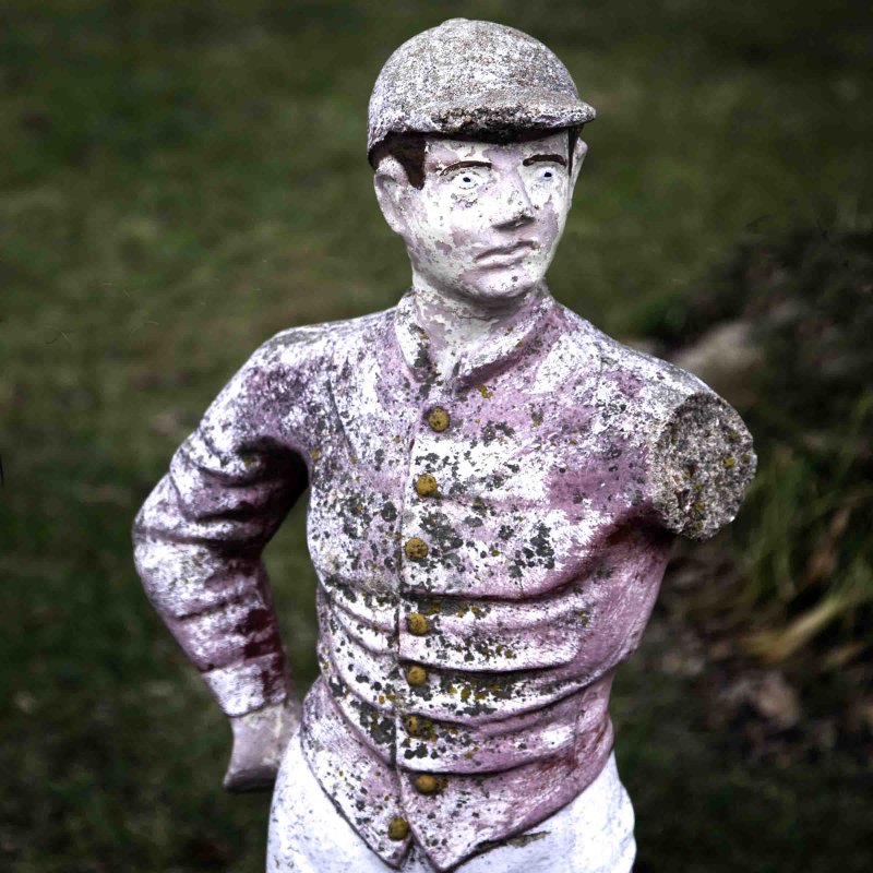Lawn jockey.