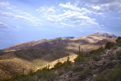 Phone line trail Sabino Canyon, Tucson