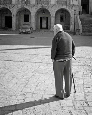 Old man,  Norcia,italy