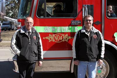 Looks like some Blarney, I mean Bernie and Cliff, engineers for New Dublin Fire Dept