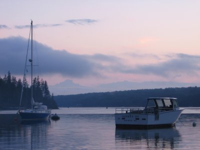 Sunset from Hog Island