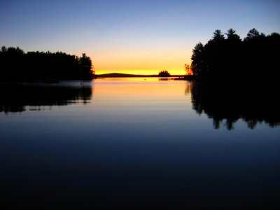 Millinocket Lake at Dawn