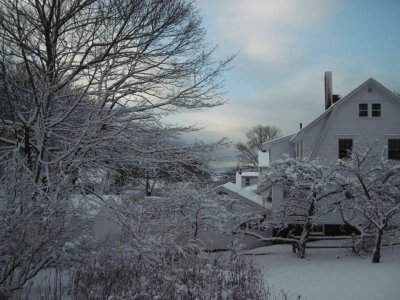 the season's first stick-to-the-ground snow