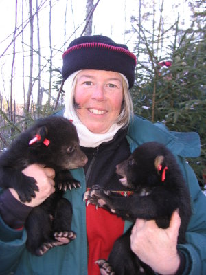  black bear cubs and I
