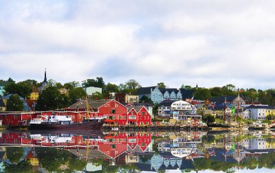 Lunenburg  Nova Scotia   East harbour