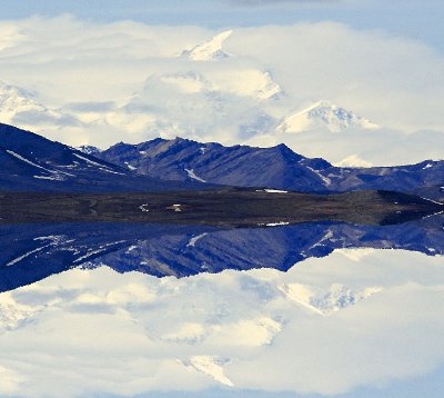 Mount McKinley  Denali Park  , Alaska  : South View