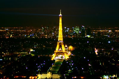 The Eiffel Tower at Night