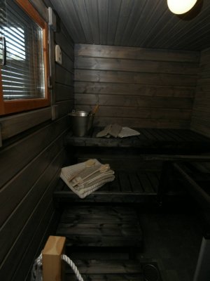 15 Nalle-Duo, sauna