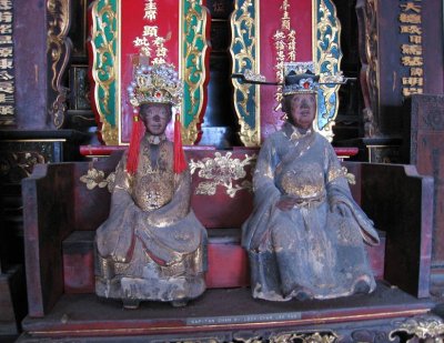 Temple statues