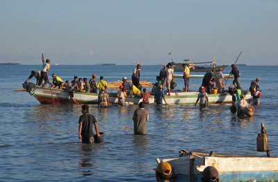 Unloading the catch