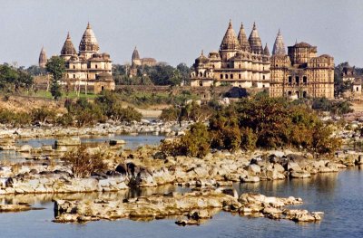 Orchha riverside