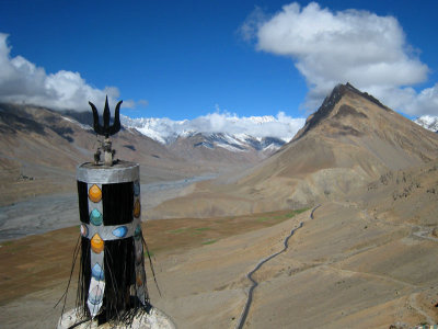 View from Ki Gompa