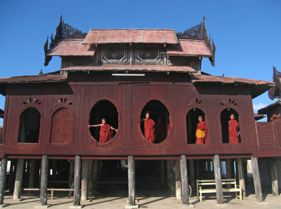 Wooden monastery