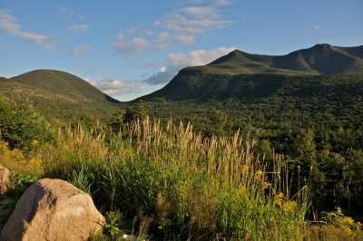 Evening view on the Kancamagus