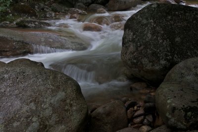 Large boulders on Sabbaday brook